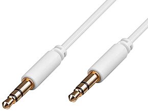 Kabel Jack 3,5mm 3pin wtyk z obu stron 0,5m Pokrycie: złocony Kabel Jack 3,5mm 3pin wtyk z obu stron 0,5m Pokrycie: złocony