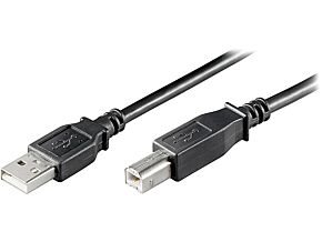 Kabel USB 2.0 GOOBAY USB A wtyk - USB B wtyk 3m czarny Kabel USB 2.0 GOOBAY USB A wtyk - USB B wtyk 3m czarny