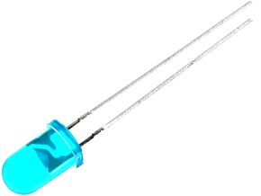 LED 5mm niebieski 40-60mcd 60° 3.8-4.5V Czoło: wypukłe LED 5mm niebieski 40-60mcd 60° 3.8-4.5V Czoło: wypukłe