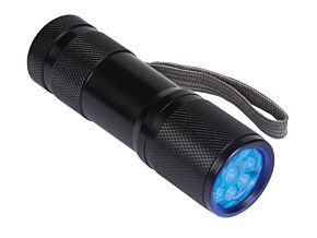Latarka UV 395-400nm 9LED 3xAAA Latarka UV 395-400nm 9LED 3xAAA