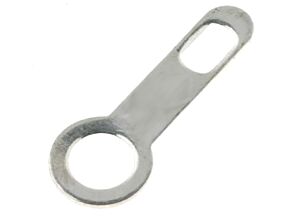 Końcówka oczkowa lutownicza 0,5mm M3 przykręcany srebrzony Końcówka oczkowa lutownicza 0,5mm M3 przykręcany srebrzony