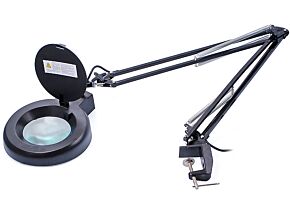 Lupa stołowa 5 dioptrii fi 120mm podświetlana świetlówką 22W Lupa stołowa 5 dioptrii fi 120mm podświetlana świetlówką 22W