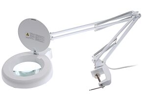 Lupa stołowa 5 dioptrii fi 120mm podświetlana świetlówką 22W Lupa stołowa 5 dioptrii fi 120mm podświetlana świetlówką 22W