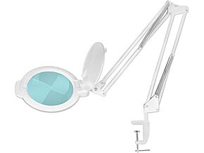 Lupa podświetlana 36LED SMD 5 dioptrii fi125mm biała Lupa podświetlana 36LED SMD 5 dioptrii fi125mm biała