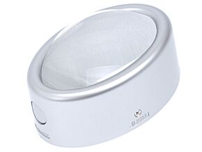 Lupa stołowa o powiększeniu x2,5 podświetlana LED