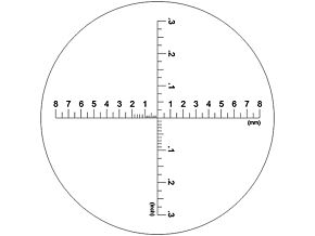 Skala do lupy MAG-R144 krzyżowa Skala do lupy MAG-R144 krzyżowa