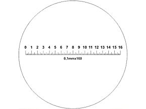 Skala do lupy MAG-R144 liniowa Skala do lupy MAG-R144 liniowa