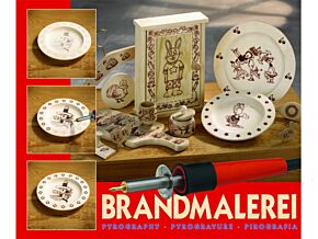 Zestaw z wypalarką do drewna PEBARO Zestaw z wypalarką do drewna PEBARO