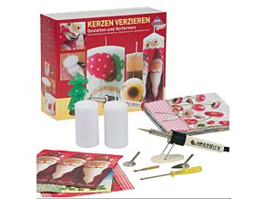 Zestaw z wypalarką do ozdabiania świec Zestaw z wypalarką do ozdabiania świec