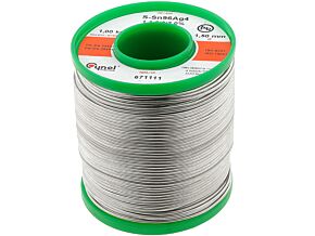 Tinol bezołowiowy Sn-99% Cu-1% 1,50mm/1kg Cynel Tinol bezołowiowy Sn-99% Cu-1% 1,50mm/1kg Cynel