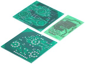 Stereofoniczny wzmacniacz lampowy - płytka drukowana Stereofoniczny wzmacniacz lampowy - płytka drukowana