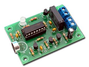 Klaskacz akustyczny zdalne sterowanie z przekaźnikiem (do montażu) Klaskacz akustyczny zdalne sterowanie z przekaźnikiem (do montażu)