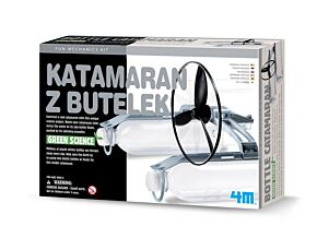 Katamaran z butelek (do montażu) Katamaran z butelek (do montażu)