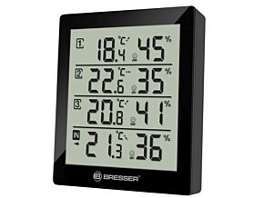 Stacja meteorologiczna Bresser Temeo Hygro Quadro- czarna Stacja meteorologiczna Bresser Temeo Hygro Quadro- czarna