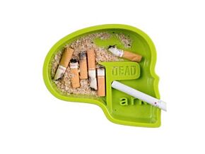 Popielniczka czaszka zielona Popielniczka czaszka zielona