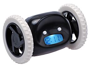 Odjazdowy budzik czarny Odjazdowy budzik czarny