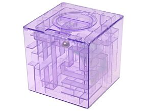 Skarbonka labirynt fioletowa Skarbonka labirynt fioletowa