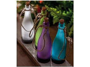 Świecąca w ciemności butelka- fioletowa Świecąca w ciemności butelka- fioletowa