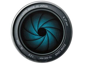 Ręcznik okrągły w kształcie obiektywu Ręcznik okrągły w kształcie obiektywu