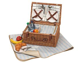 Kosz piknikowy dla czterech osób Kosz piknikowy dla czterech osób