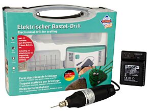 Wiertarka PEBARO 0508EKR z zestawem wierteł, frezów i kamieni szlifierskich Wiertarka PEBARO 0508EKR z zestawem wierteł, frezów i kamieni szlifierskich