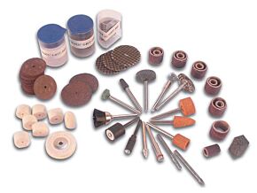 Zestaw 125 akcesoriów do wiertarki miniaturowej. Zestaw 125 akcesoriów do wiertarki miniaturowej.