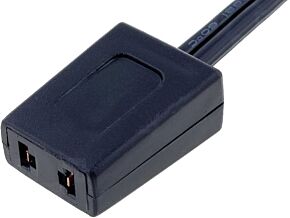 Kabel zasilający do wentylatora, prosta wtyczka, długość 0,3m Kabel zasilający do wentylatora, prosta wtyczka, długość 0,3m