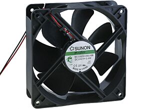 Wentylator 24VDC 120x120x38mm 197,2m3/h 44dBA Vapo